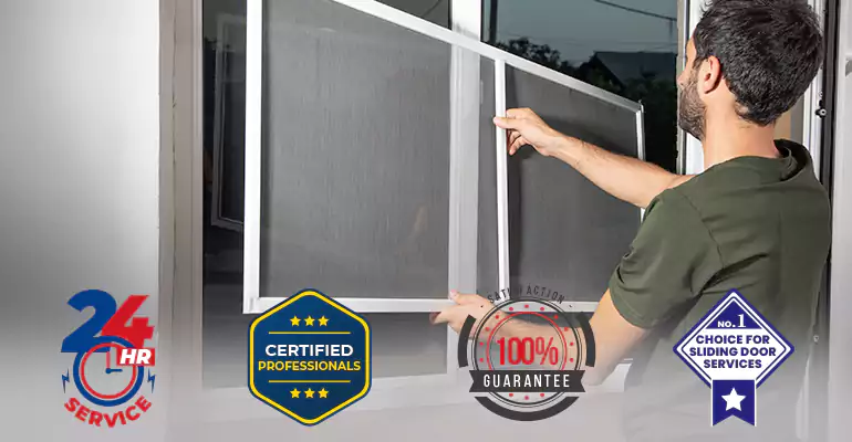 Sliding Screen Door Frame Repair in Coconut Creek