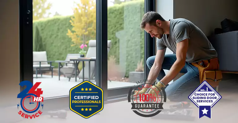 Standard Pella Sliding Door Glass Replacement in Coconut Creek