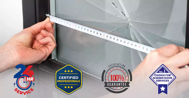 Residential Sliding Door Glass Repair in Coconut Creek