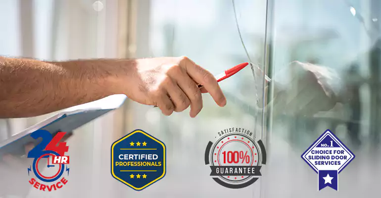 Sliding Glass Door Track Repair in Coconut Creek